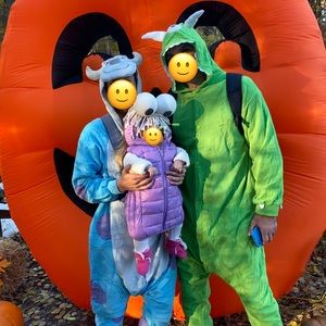 Family Monsters Inc Costume Set